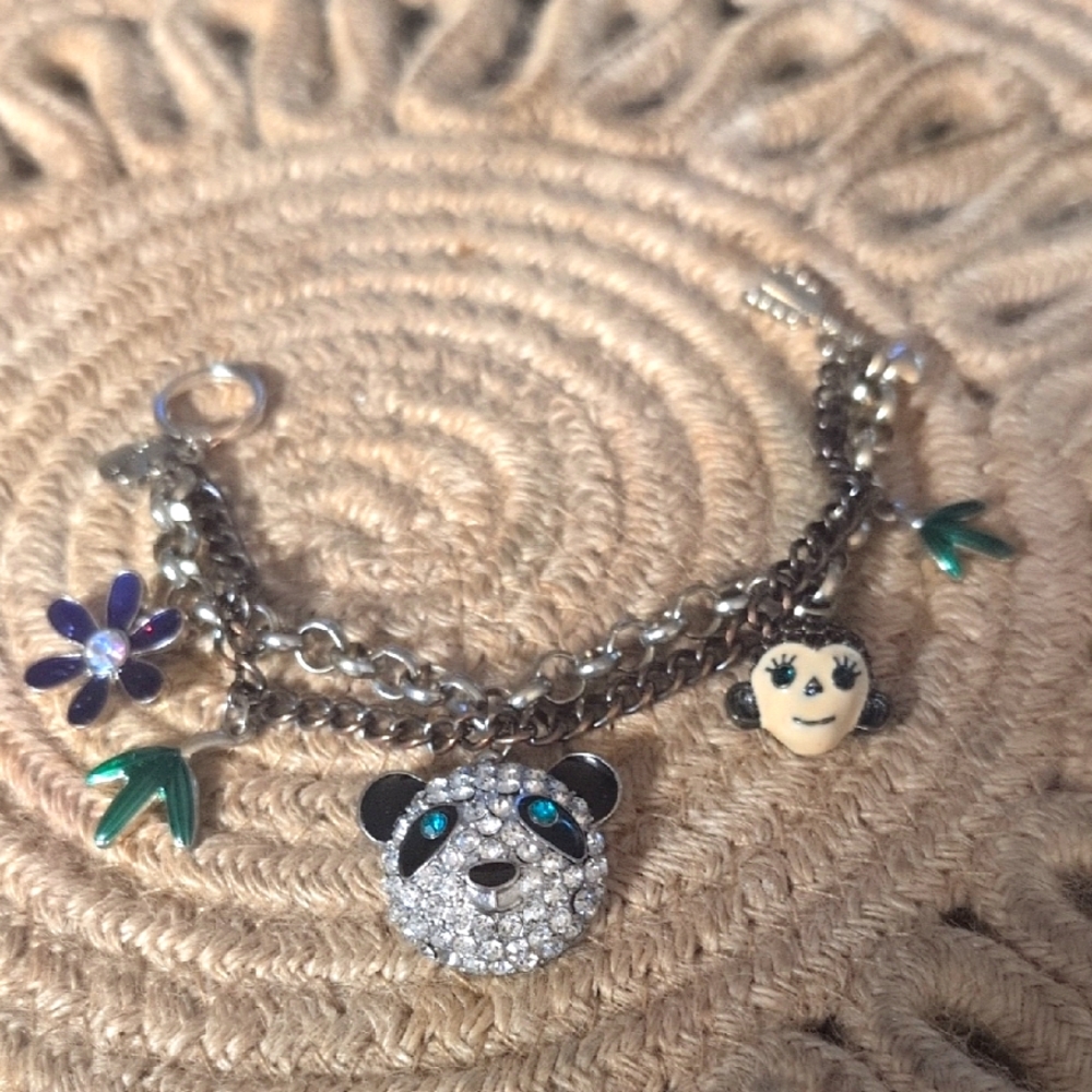 VTG Betsy Johnson Charm Bracelet